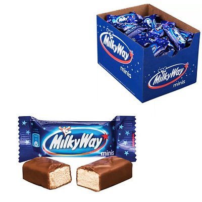 Батончики мини MILKY WAY «Minis» шоколадные2.5 кг