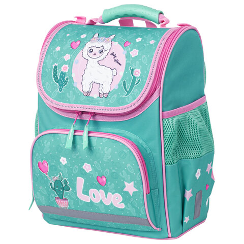 превью Ранец ПИФАГОР BASICс эргономичной спинкойBaby lama35×28х18 см229934