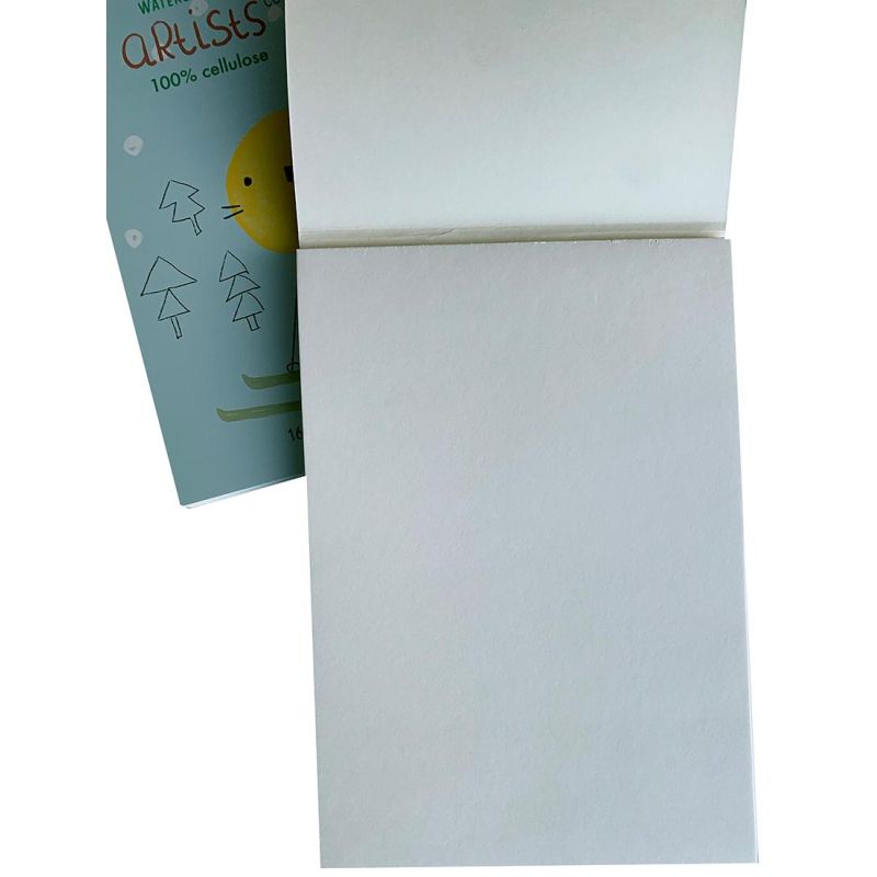 Альбом для рисования акв. Kroyter 40л А4, скл, бл.160г, тв. подл, Art, в асс.64560