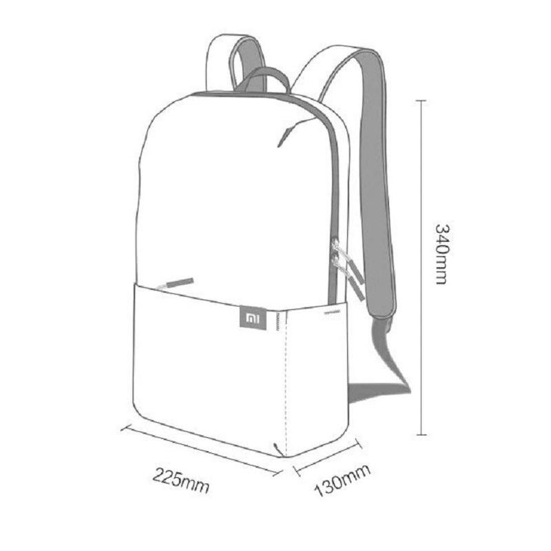 Рюкзак Xiaomi Mi Casual Daypack (черный) 13.3'(ZJB4143GL)