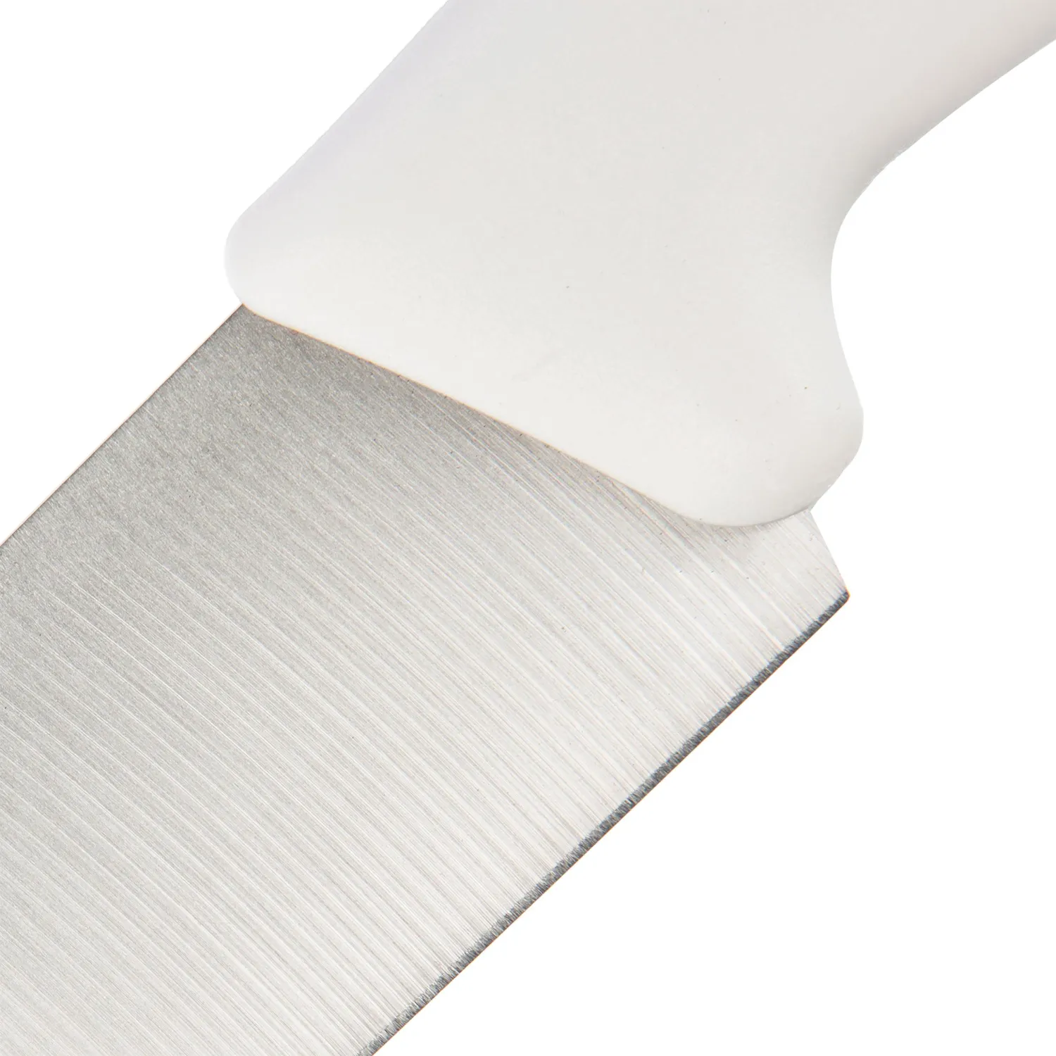 Нож универсальный лез 200 мм толщ 2 мм 3Cr13 белая пластиковая ручка