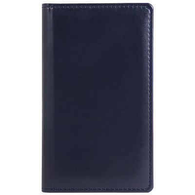 Визитница Attache «Каньон» на 96 визиток (синий, А5, 115×195мм)