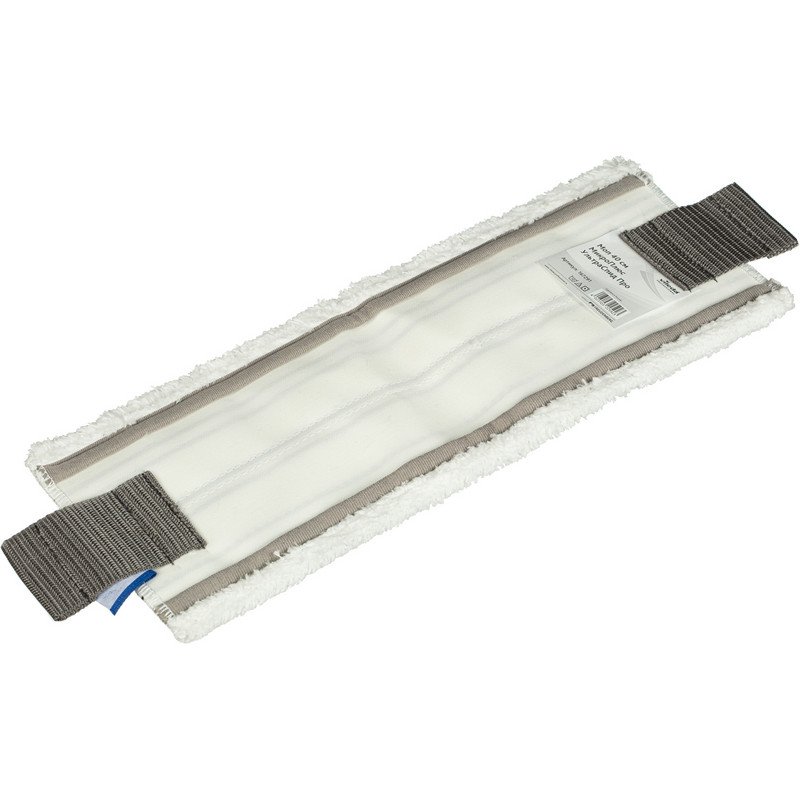 Насадка МОП плоская Vileda МикроПлюс УльтраСпид Про полиэстер/полиамид 42×16 см белый/черный (артикул производителя 167291)