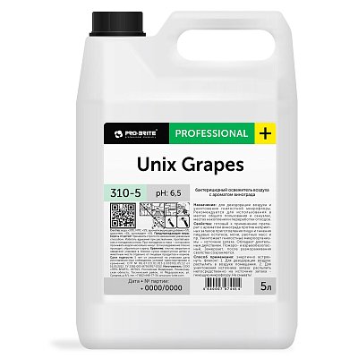 Профхим освежитель воздуха антибакт. Pro-Brite/Unix Grapes, 5л