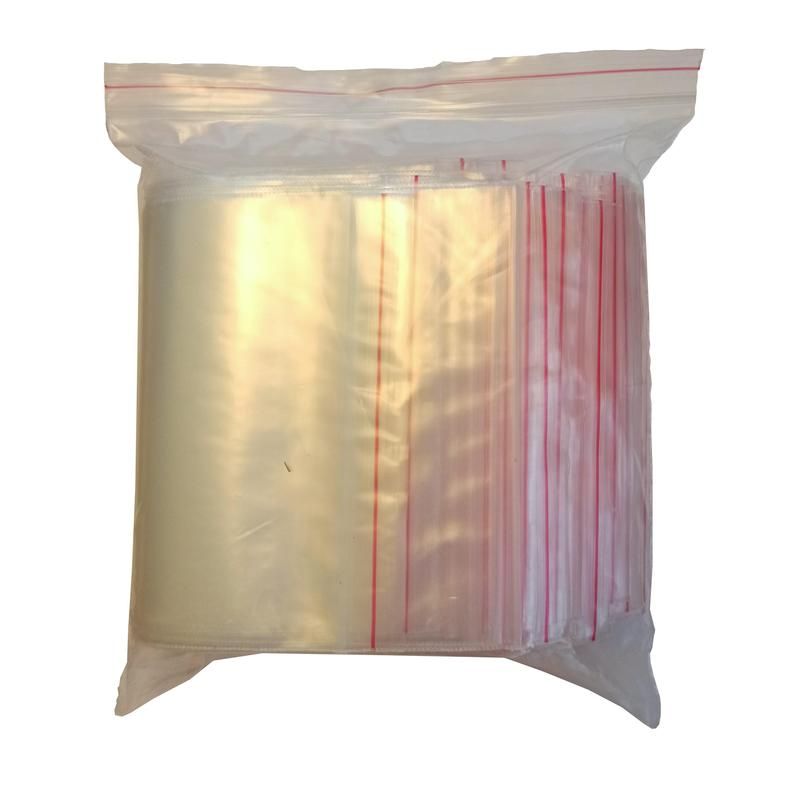 Пакеты с замком zip-lock 10×10 см 50 мкм (100 штук в упаковке)