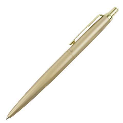 превью Ручка шариковая Parker «Jotter XL Monochrome 2020 Gold » синяя, 1.0мм, кнопочн., подар. уп. 