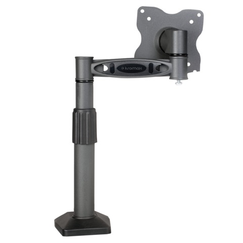 Кронштейн для монитора настольный KROMAX OFFICE-1, VESA 75/100, 10«-24», до 10 кг, 5 степ. свободы