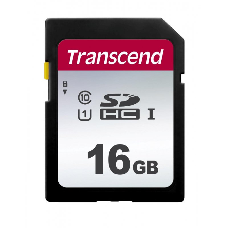 Карта памяти Transcend SDHC 16 Gb Class 10 (TS16GSDC300S)