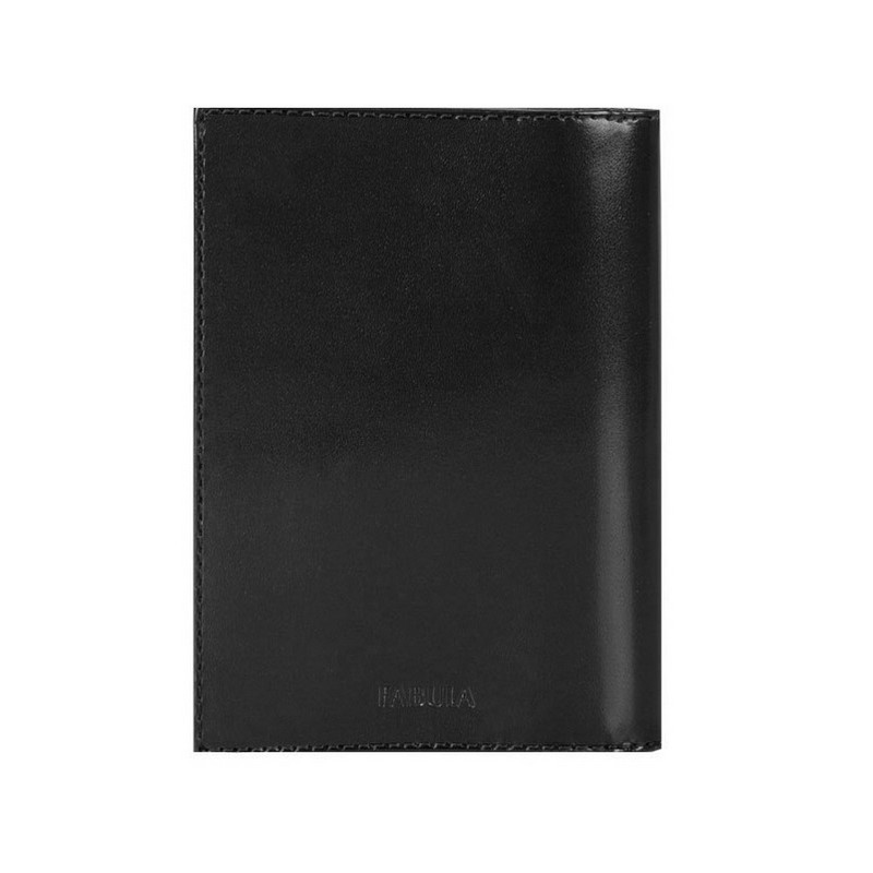 Бумажник водителя Fabula из натуральной кожи черного цвета (BV.1. SH)