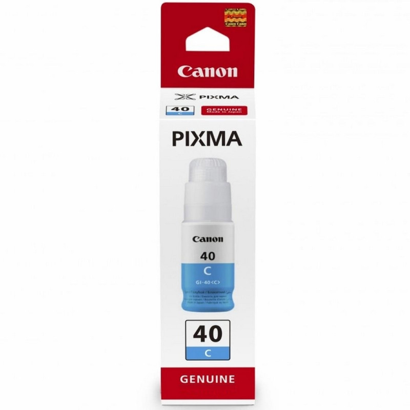 превью Контейнер с чернилами Canon GI-40C 3400C001 голубой оригинальный