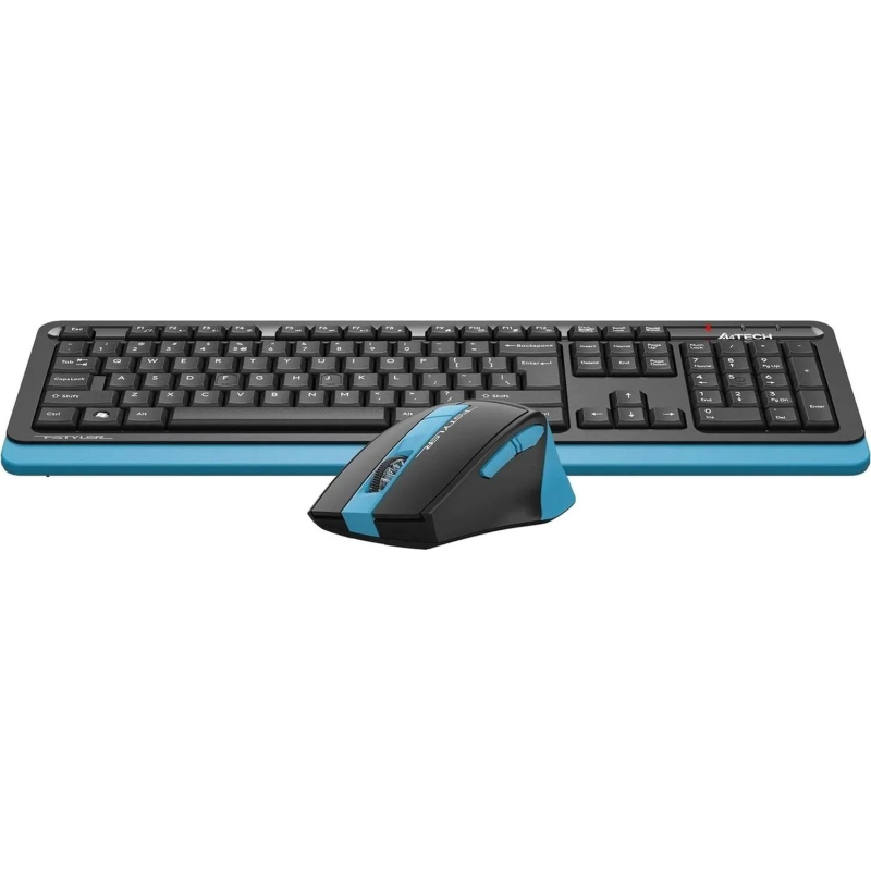 Набор клавиатура+мышь A4Tech Fstyler FG1035 NAVY BLUE USB беспров. чер/син
