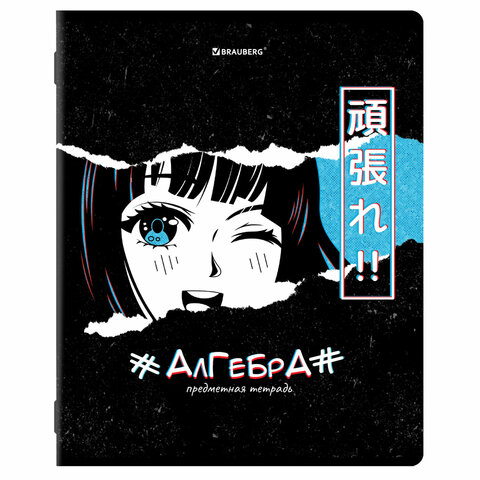 Тетради предметные, КОМПЛЕКТ 12 ПРЕДМЕТОВ, ANIME, 48л, глянцевый лак, BRAUBERG