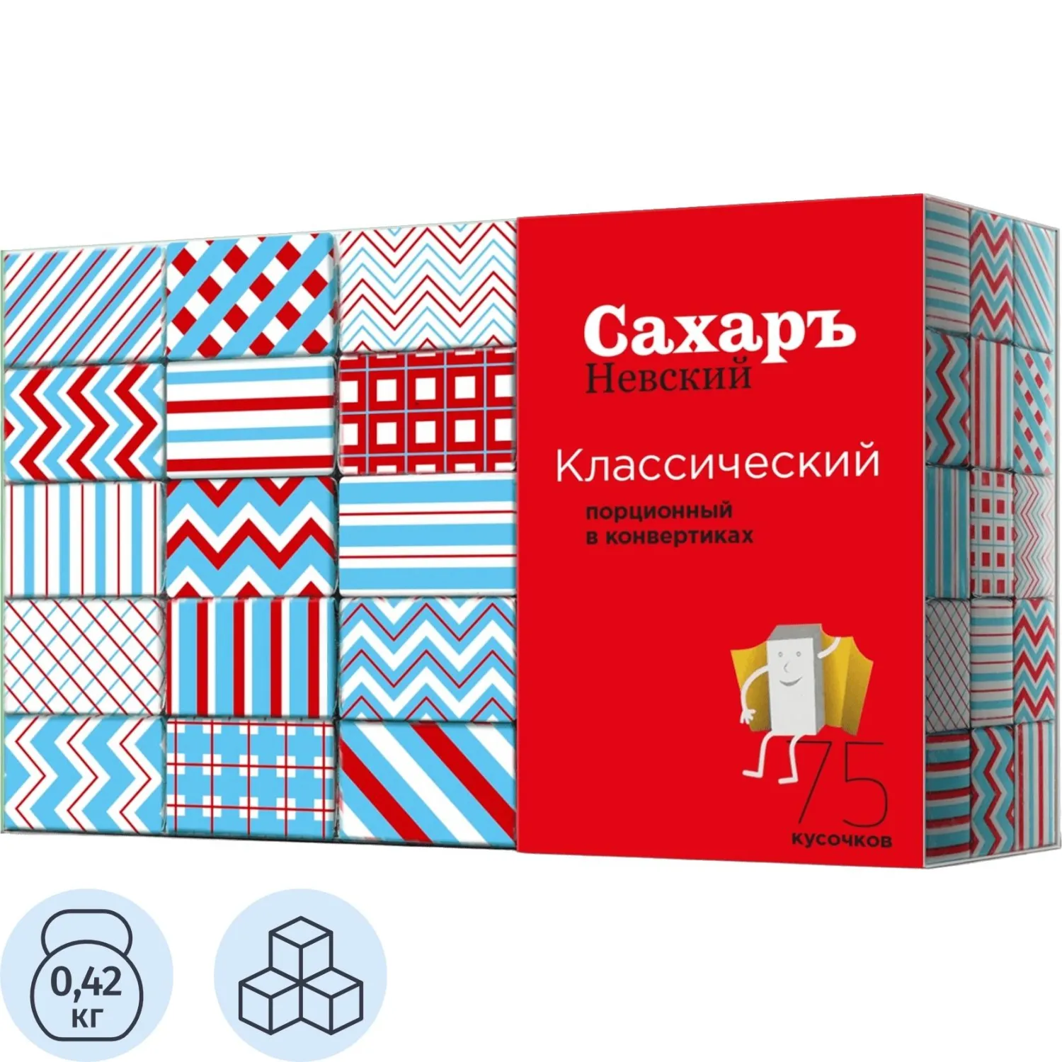 превью Сахар кусковой Сахаръ Невский 0.42 кг