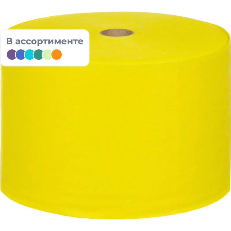 Материал протирочный нетканый 500 листов 18x25 в ассортименте см 1-слойный 60 г/кв.м