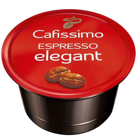 Капсулы для кофемашин TCHIBO Cafissimo Espresso Mailander Elegant, натуральный кофе, 10 шт. х 7 г