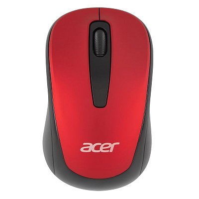 Мышь компьютерная Acer OMR136 красный (1000dpi/WLS/USB/3кн (ZL. MCEEE.01J)