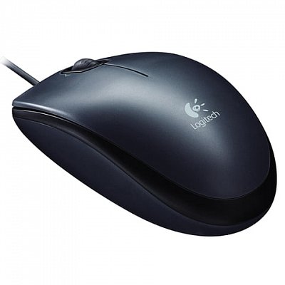 Мышь компьютерная Logitech Mouse M90 Black USB (910-001794)