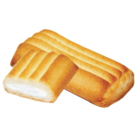 превью Печенье БЕЛОГОРЬЕ «Аллегро», сдобное с творожной начинкой, 2.5 кг, весовое, гофрокороб