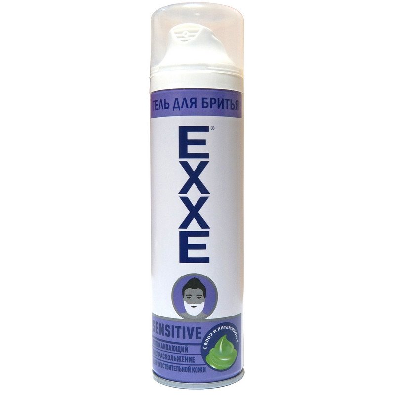 превью Гель для бритья Exxe Sensitive Silk Effect 200 мл