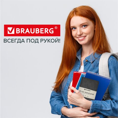 Ежедневник недатированный МАЛЫЙ 100×150 мм А6 BRAUBERG «Status», под кожу, 160 л., черный