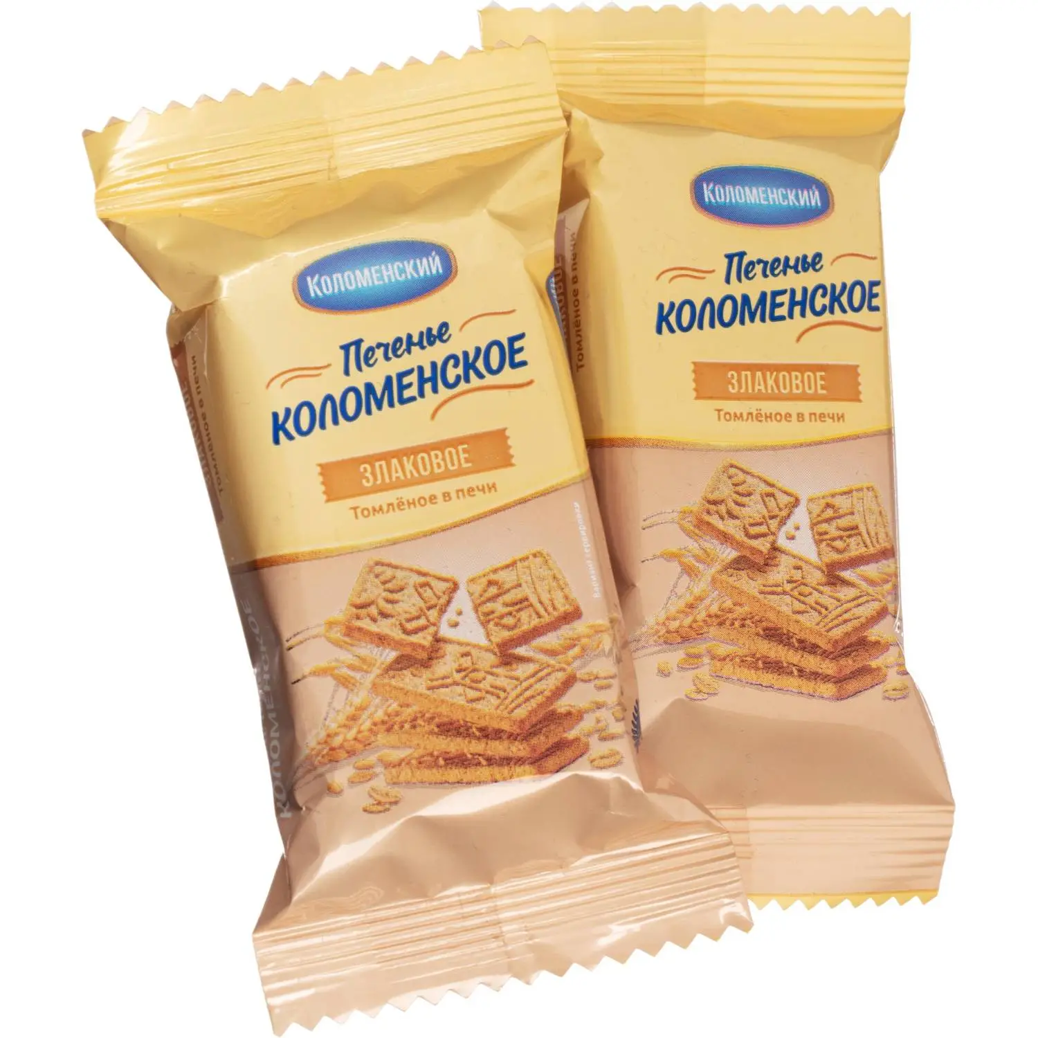 Печенье Коломенское Злаковое томленое в печи, 3.6кг/уп
