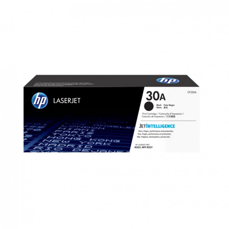 Тонер-картридж HP 30A CF230A черный