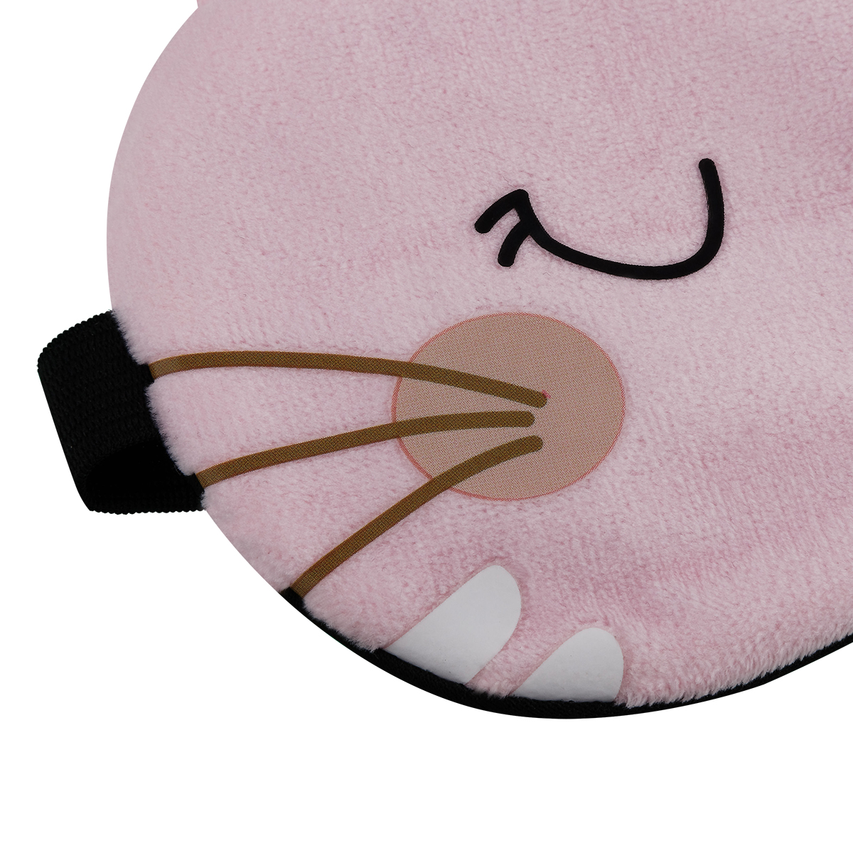 Маска для сна MESHU «Pink kitten», пакет zip-lock, европодвес