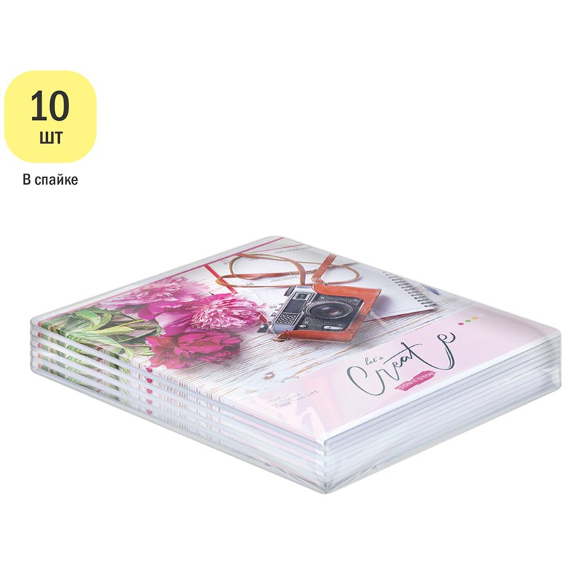 Тетрадь 48л., А5, клетка ArtSpace «Стиль. Don`t stop create», эконом