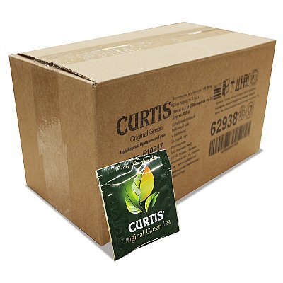 Чай Curtis Original Green Tea зелёный, 200 пакетиков