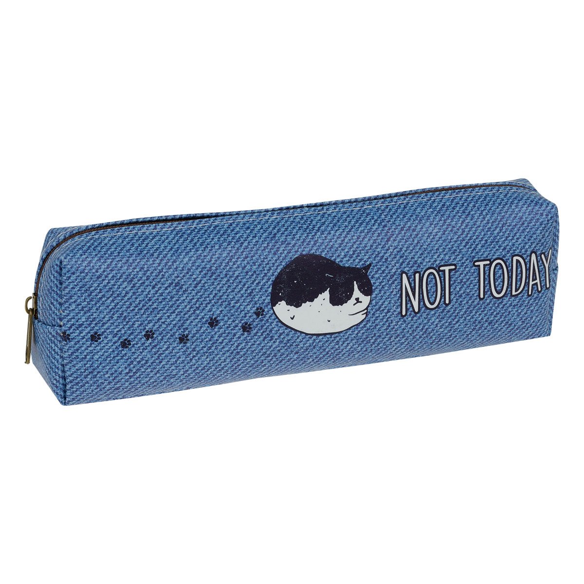 Пенал мягкий 200×55×40 MESHU «Not today», искусственная кожа