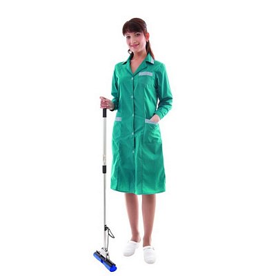 Халат женский у01-ХЛ длинный рукав бирюзовый (размер 48-50, рост 158-164)