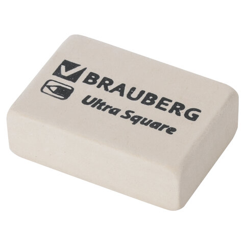 Ластики BRAUBERG «Ultra Mix» 9 шт., размер ластика 41×14х8 мм/29×18х8 мм, натуральный каучук