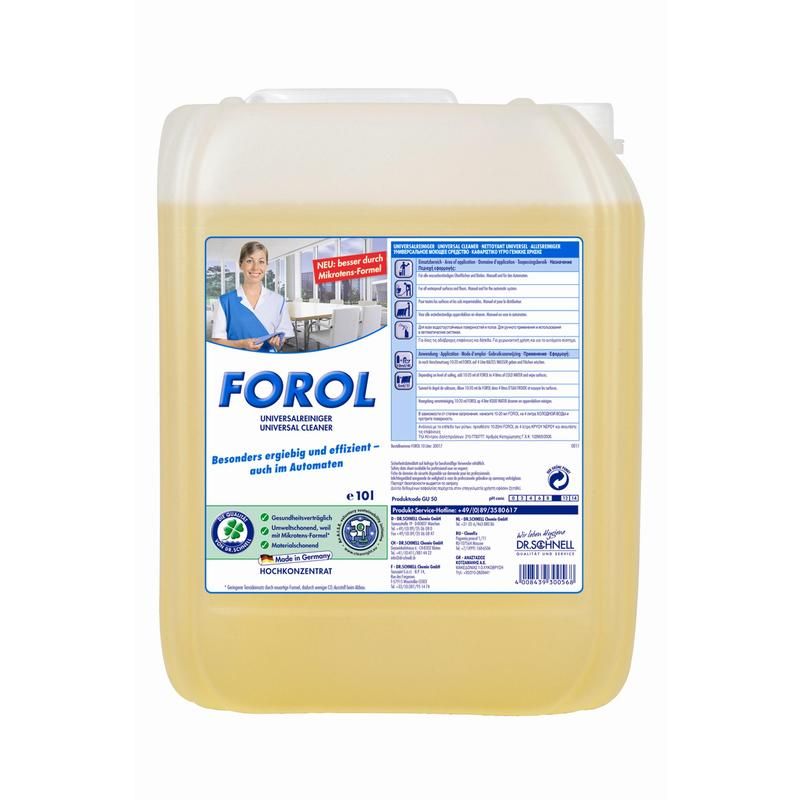превью Универсальное чистящее средство Dr. Schnell Forol жидкость 10 л