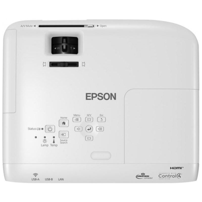 Проектор Epson EB-W49 WXGA 1280×800, 3800lm, 16000:1, USB, HDMI, VGA