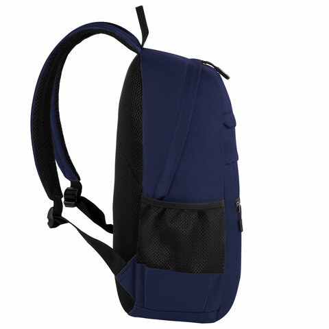 Рюкзак BRAUBERG DYNAMIC универсальный, эргономичный, синий, 43×30х13 см