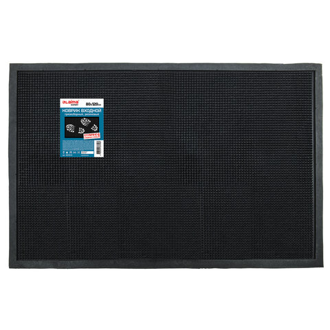 превью Коврик входной резиновый фактурный грязесборный80×120 смLAIMA EXPERT607818