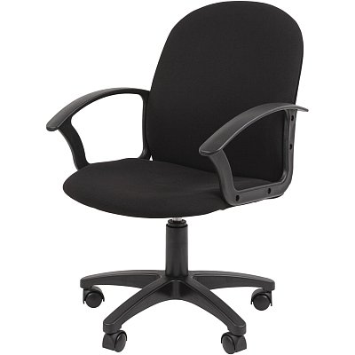 Кресло VT_EChair-326 ТС ткань Т черный пластик
