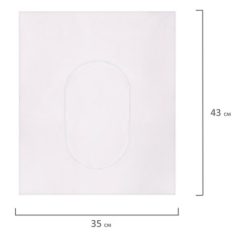 Покрытия на унитаз LAIMA (Система V1), PREMIUM, 1/2 сложения, КОМПЛЕКТ 250 шт., 35×43 см