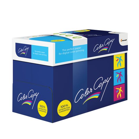 Бумага COLOR COPY GLOSSY, белая, мелованная, глянцевая, А3, 135 г/м2, 250 л., класс «А++»
