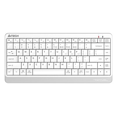 Клавиатура A4Tech Fstyler (FBK11 WHITE) белый/серый USB беспроводн/BT/Radio