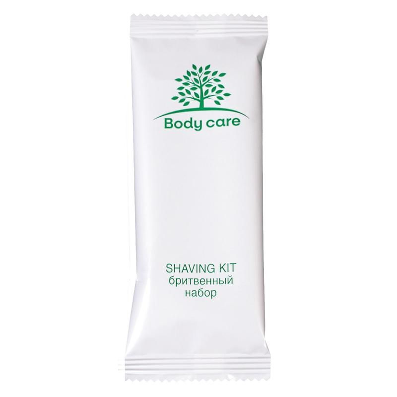Бритвенный набор Luscan Body care флоупак (крем для бритья, станок, 200 штук в упаковке)