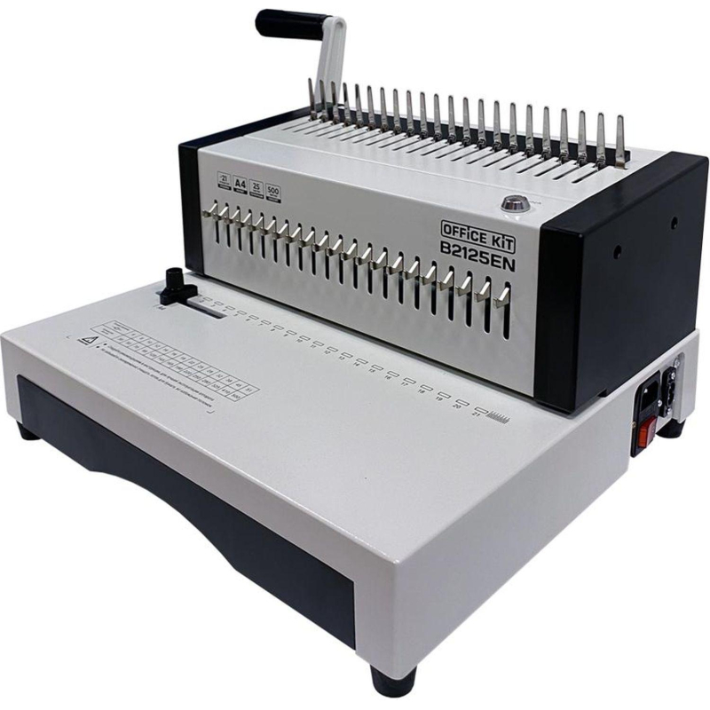 превью Брошюровщик Office Kit B2125EN A4-A5, 25л/500л., пл. пруж