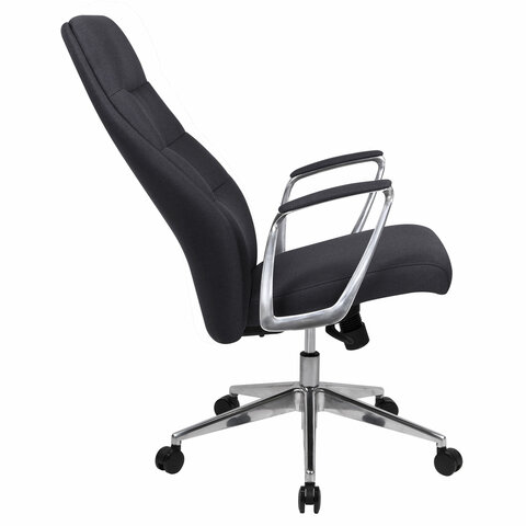 Кресло BRABIX PREMIUM ''Adept EX-752'', синхромеханизм, алюминий, ткань, серое