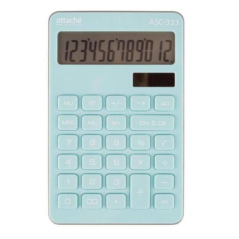 превью Калькулятор настоль. КОМПАКТ Attache Selection ASС-333.12р, дв. пит,170×108гол