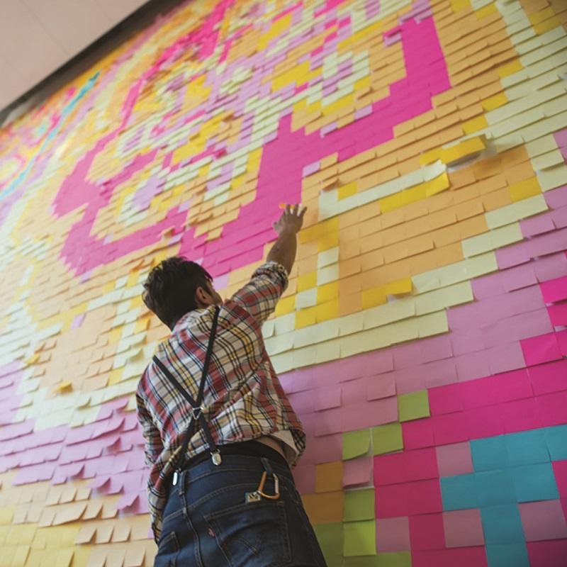 Блок-кубик Post-it Optima 654-OPP 76×76 лето плюс 125 л. 