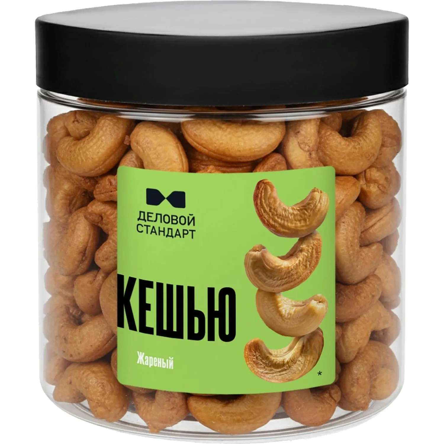 превью Кешью Деловой Стандарт жареный в банке, 250 г
