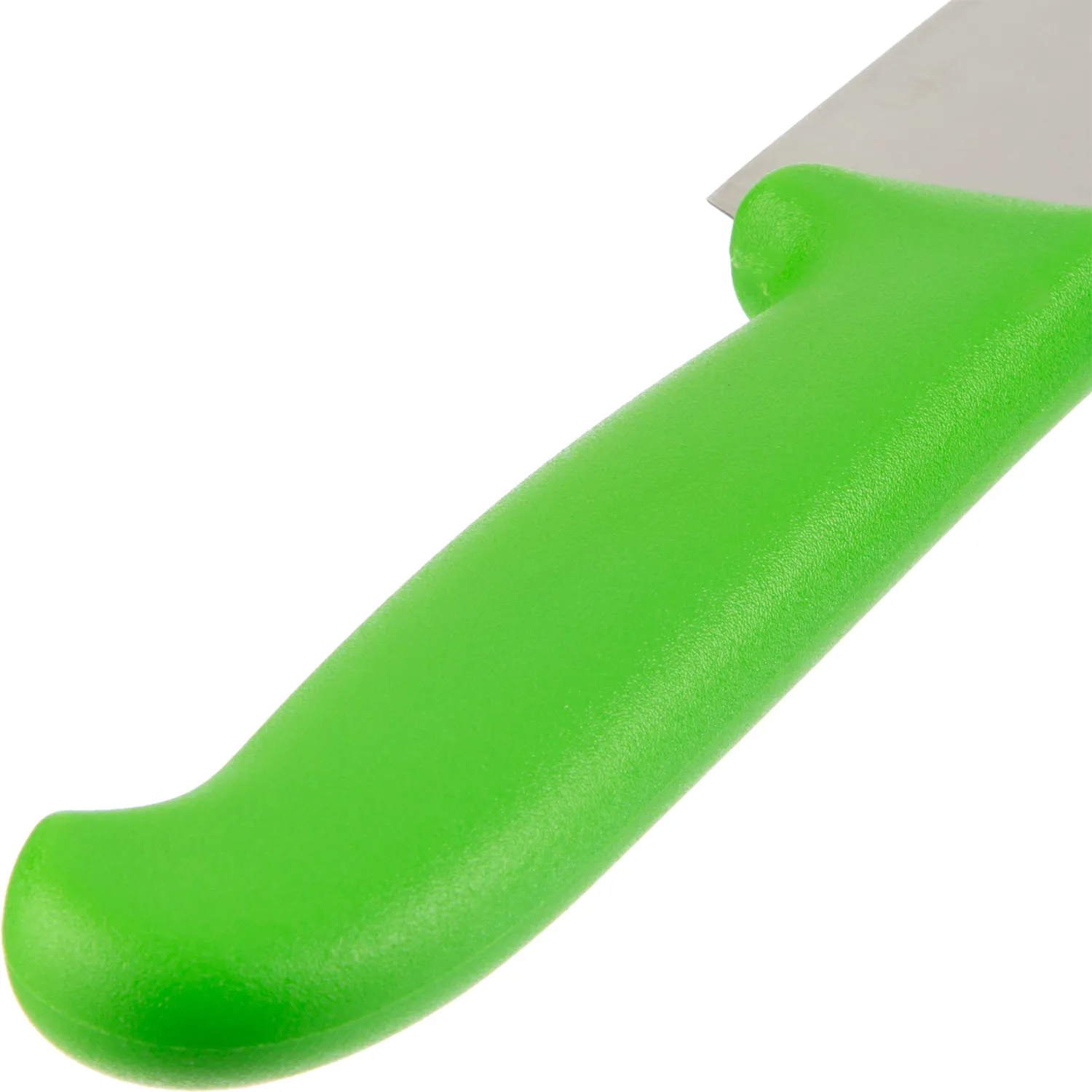 Нож универсальный лез 200 мм толщ 2 мм 3Cr13 зел пластиковая ручка