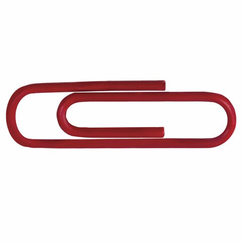 Скрепки BRAUBERG, 28 мм, цветные, 100 шт., в пластиковой коробке