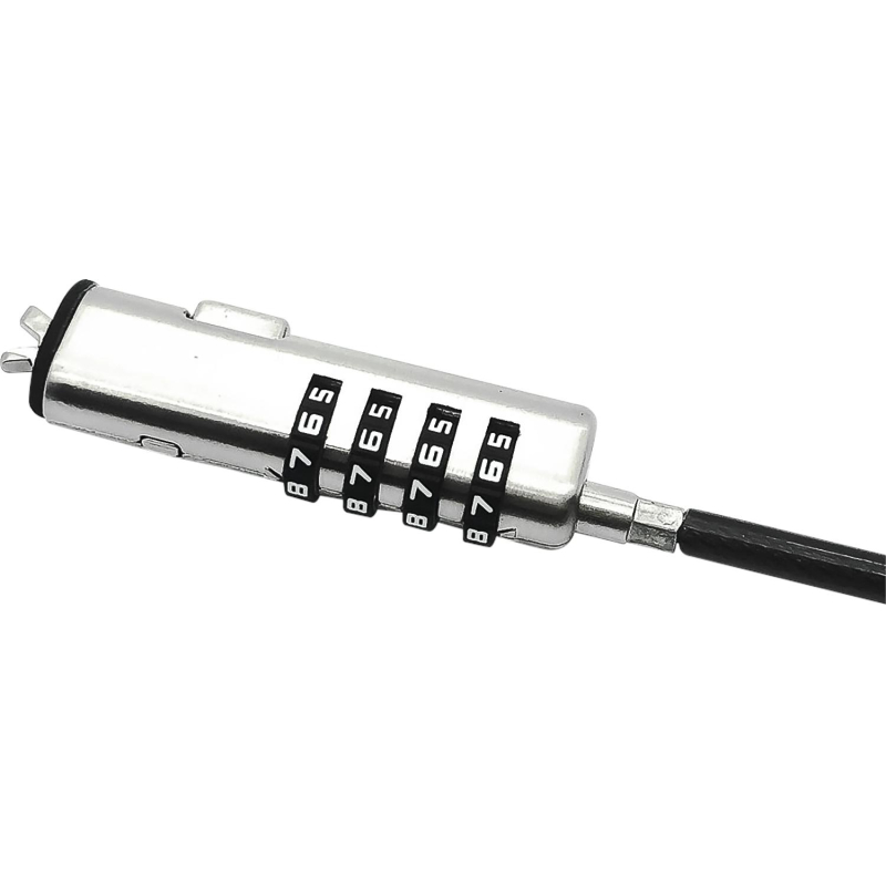 Тросик с замком Continent NCL-105, ультрабук, nano security slot, клин, 1.8м