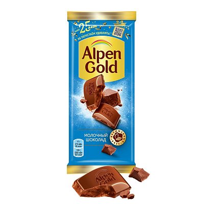 Шоколад Alpen Gold молочный 85 г